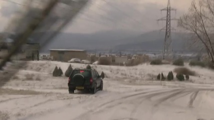 Ледена пързалка по пътищата на Казанлък