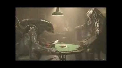 Alien Vs Predator - Poker Game