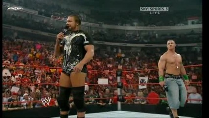 Raw 07/20/09 John Cena & Randy Orton..