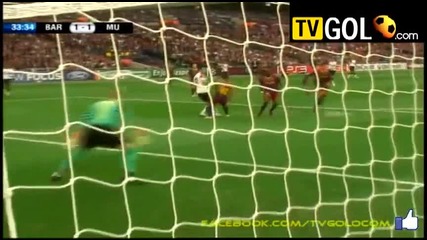 Барселона 3:1 Ман Юнайтед (всички голове)