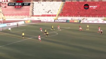 ЦСКА - Ботев Пд 0:0 /първо полувреме/