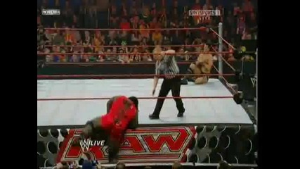 Raw - Cody Rhodes Vs Mark Henry 