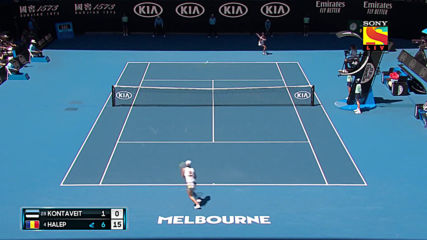Simona Halep vs Anett Kontaveit Australian Open 2020 Highlights 1080p