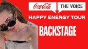 BACKSTAGE Джули Марули от Coca-Cola The Voice Happy Energy Tour