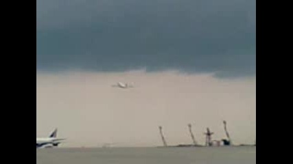 Излитане На B747 Varna Airport