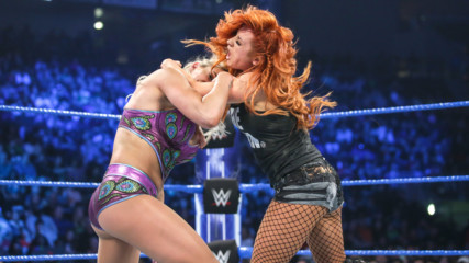 Charlotte Flair vs. Becky Lynch vs. Carmella - Winner faces Asuka at Royal Rumble: SmackDown LIVE, Jan. 8, 2019