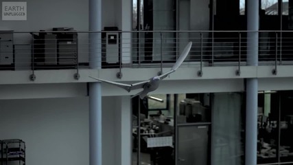 Невероятната летяща птица-робот - slow mo