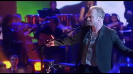 Sting - - Englishman in New York - Оливье - шоу Новый год 2011 на Первом 