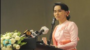 Burmese Nobel Laureate Arrives in Beijing on Official Visist