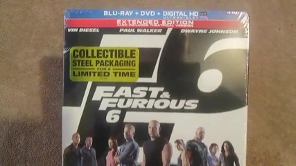 Дивашкият филм Бързи и Яростни 6 (2013) на Blu - Ray