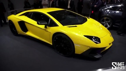 World Premiere- Lamborghini Aventador Lp750-4 Sv - Geneva 2015