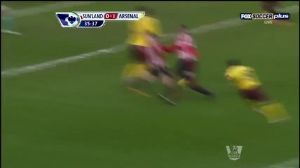 Sunderland vs Arsenal 0-1