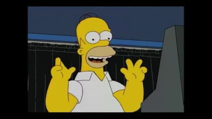 Homer Simpson tries to vote for Obama 