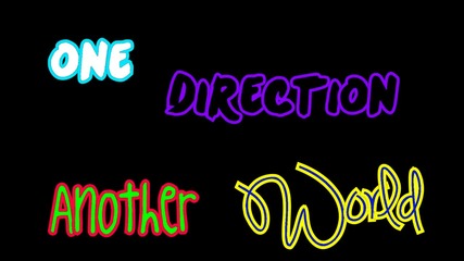 one direction-another world