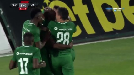 88' Лудогорец - Валур 4:0