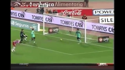 Алмерия - Барселона 0 - 8 (20.11.2010г.) 