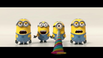 Много смях със жълтите слуги - Minions - Banana Song