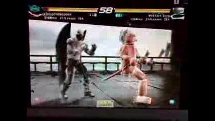 Tekken 6 - Devil Jin Vs Mokujin