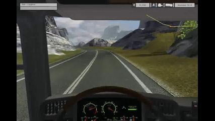 Euro Truck Simulator Scania mod 