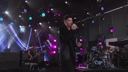 The Script Performs Superheroes on Jimmy Kimmel Live