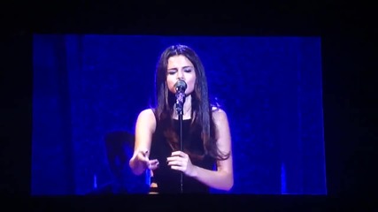 Selena Gomez Crying- Love Will Remember Full Song - Stars Dance Tour Vancouver