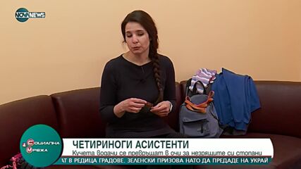 Кучета водачи стават асистенти на незрящите си собственици