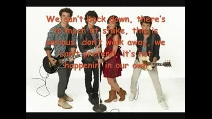 Camp Rock 2 - We Can t Back Down + Lyrics