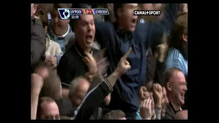 Liverpool 0 - 1 Chelsea ( Drogba goal )