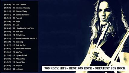 Best of 70's Rock Hits Greatest 70's Rock Songs 70's Rock Music Collection