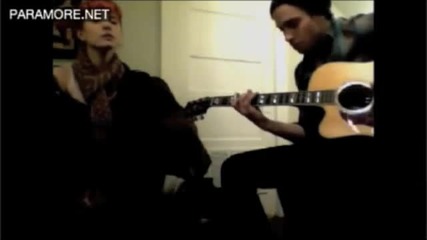 In the Mourning Hayley Williams and Taylor York from Paramore 