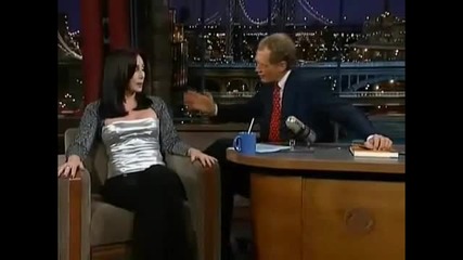 Cher on Letterman Show - Part 1 (1998)