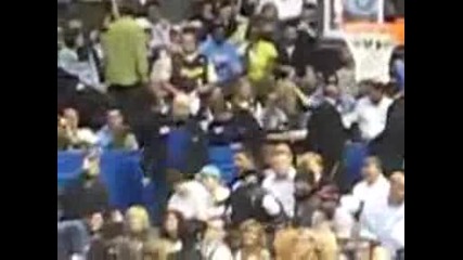 Lil Wayne Talkin Smack at Nuggets vs Hornets game 1