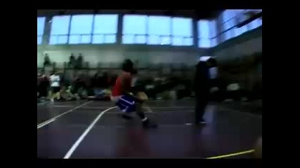 Tfb - - Dunks - - Tfb Invades Romanias Sports Arena (dunk Over a car!!!!) 