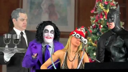 Супер гавра с Лейди Гага и Батман - Happy holidays 