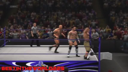 The Rock vs John Cena vs Cm Punk Triple Threat Match For Wwe Championship Wrestlemania 29 _