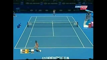 Jelena Jankovic - The Wall With Attitude