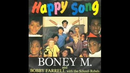 #9 Boney M and bobby farrell with the school rebels - Happy Song ( Extended Mix )1984