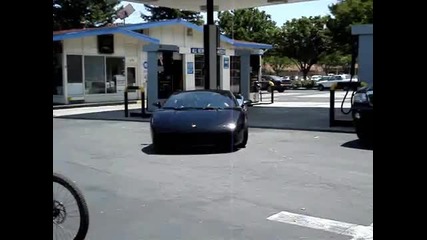 Black Lamborghini Gallardo Spyder 
