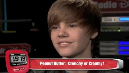 Justin Bieber on Radio Disney 