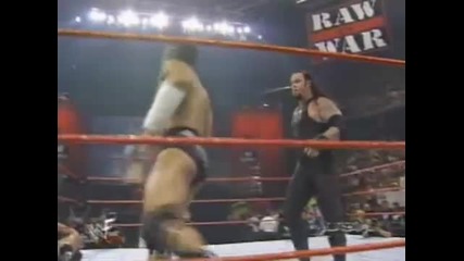 Undertaker Saves Hhh From The Rock 6/7/1999