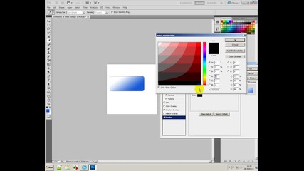how to create simple web button with photoshop