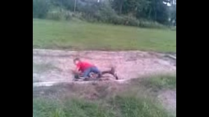 funny bike fall