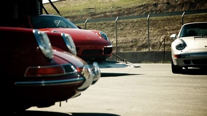 Представяне на цялата серия от Порше 911
