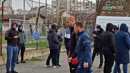 Елин Топузаков изведе "сините" за тренировка