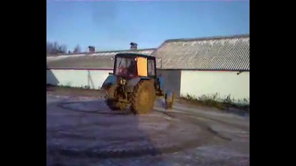 Дрифт с трактор