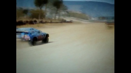 Dirt 2 gameplay Race Touareg 2