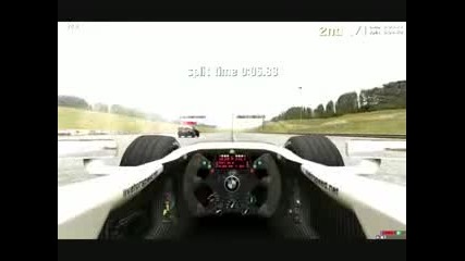 [lfs Drag] Xr 2500hp vs F1