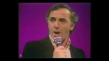 Charles Aznavour with Demis Roussos - Que C'est Triste Venise