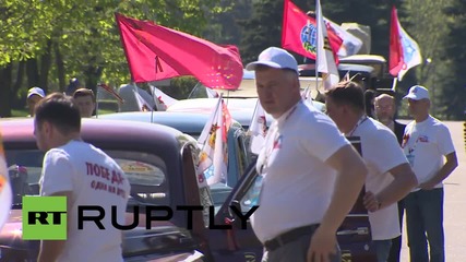 Russia: 'Victory Rally' ends at Moscow’s principle war memorial after Berlin journey