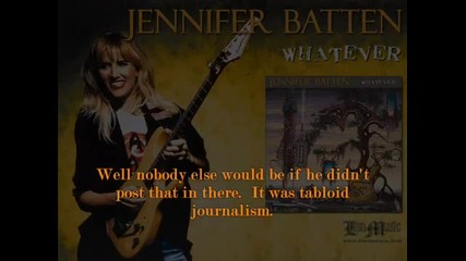 интервю с Jennifer Batten част 2 